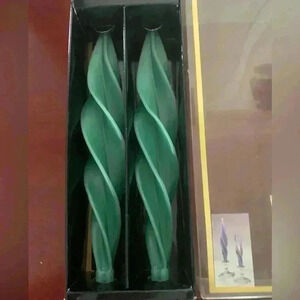 Mozart vintage handmade  spiral candles